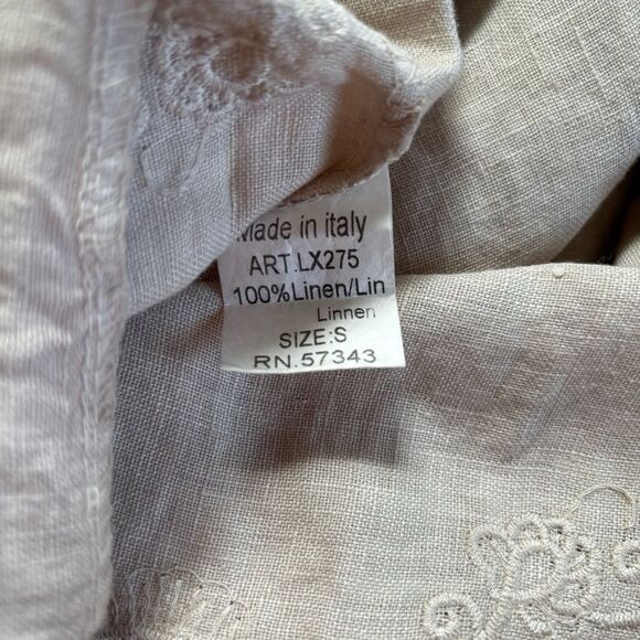 Lungo L’Arno Beige Linen Tunic |EUC| S - Picture 8 of 8